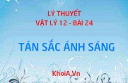 Hiện tượng tán sắc ánh sáng là gì? Thí nghiệm tán sắc ánh...